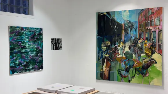 Ny møteplass for næringslivet: Kunstklubben på Galleri Kobbel