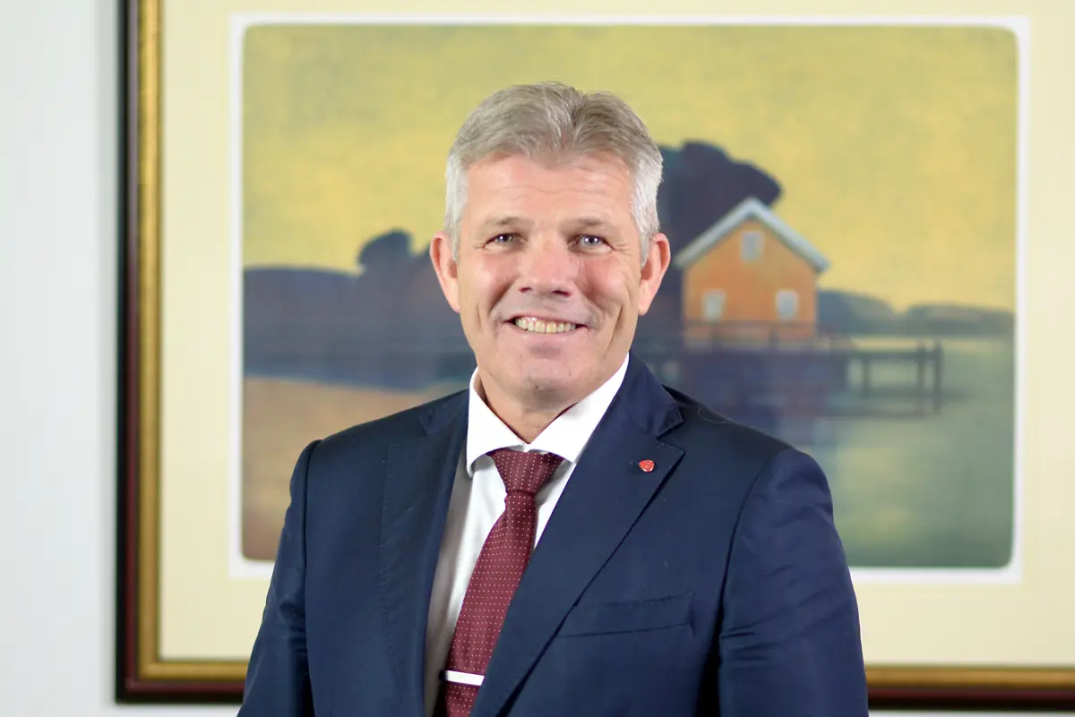 Kommunal og distriktsminister Bjørnar Selnes Skjæran. Foto: KDD/Magnus Skaara Drabløs