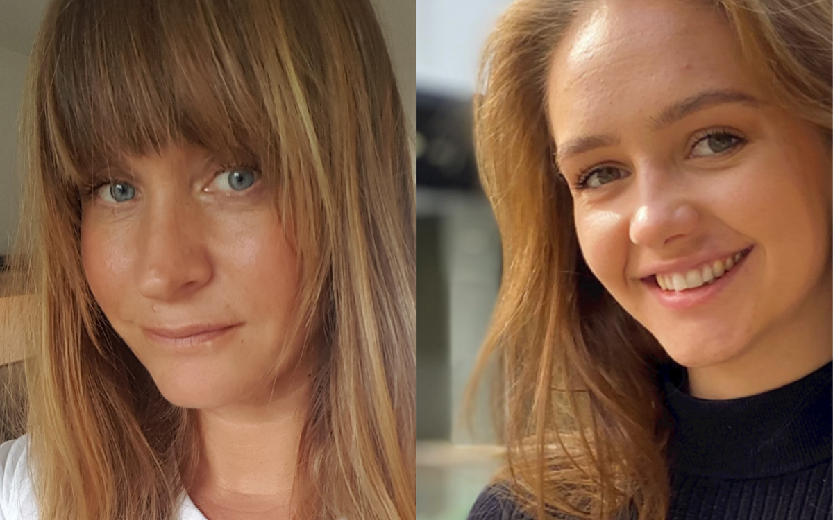 F.v. Camilla Høy og Martine Lia