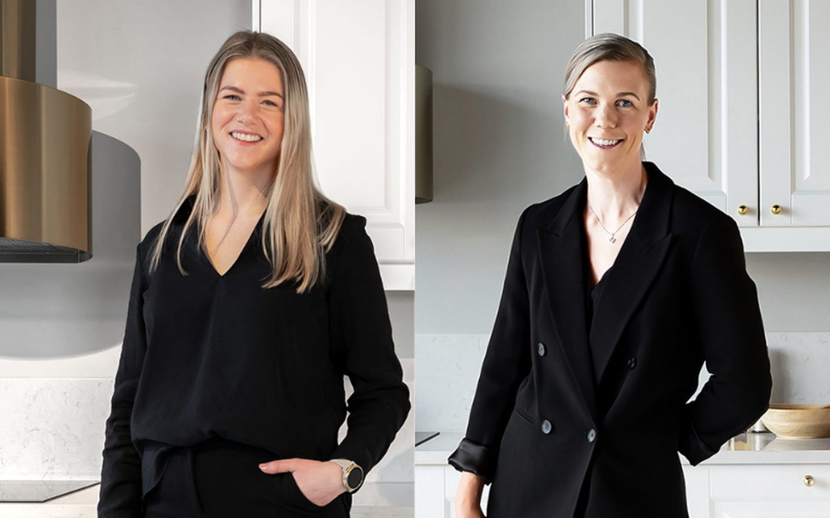 Fv: Malene Høgeli Solvik og Merethe Markussen