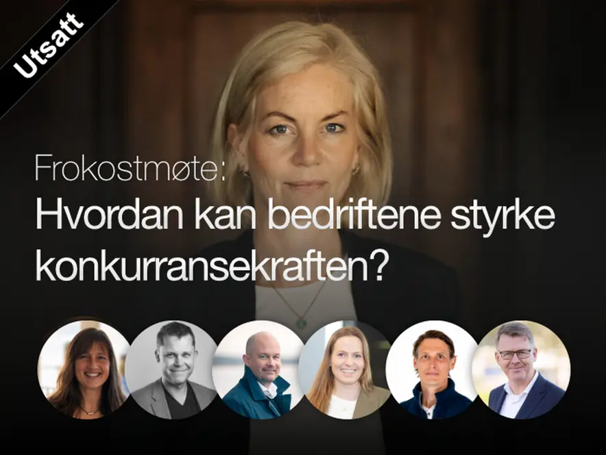 Utsatt: Hvordan kan bedriftene styrke konkurransekraften?