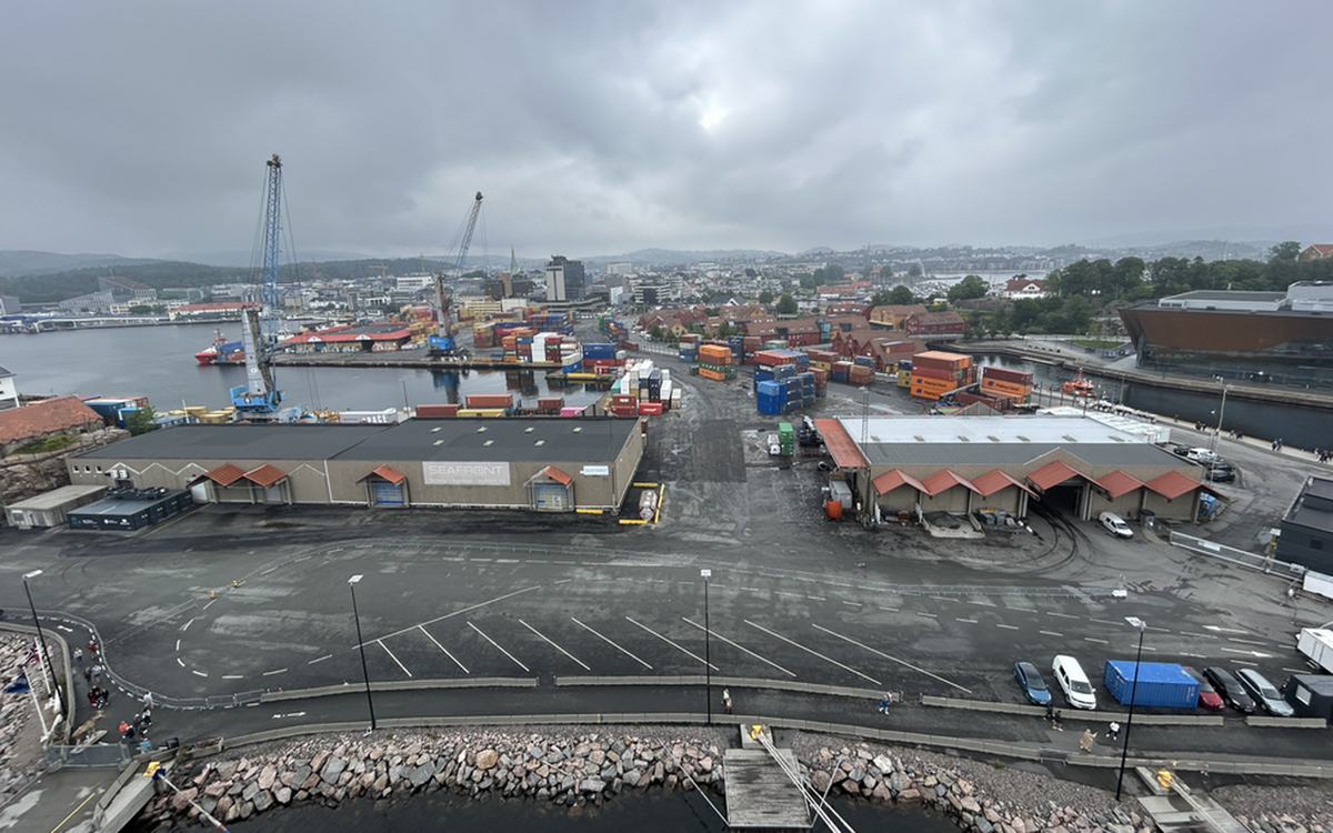 26. september inviterer Næringsforeningen til medlemsmøte om Lagmannsholmen. (Foto: Næringsforeningen) 