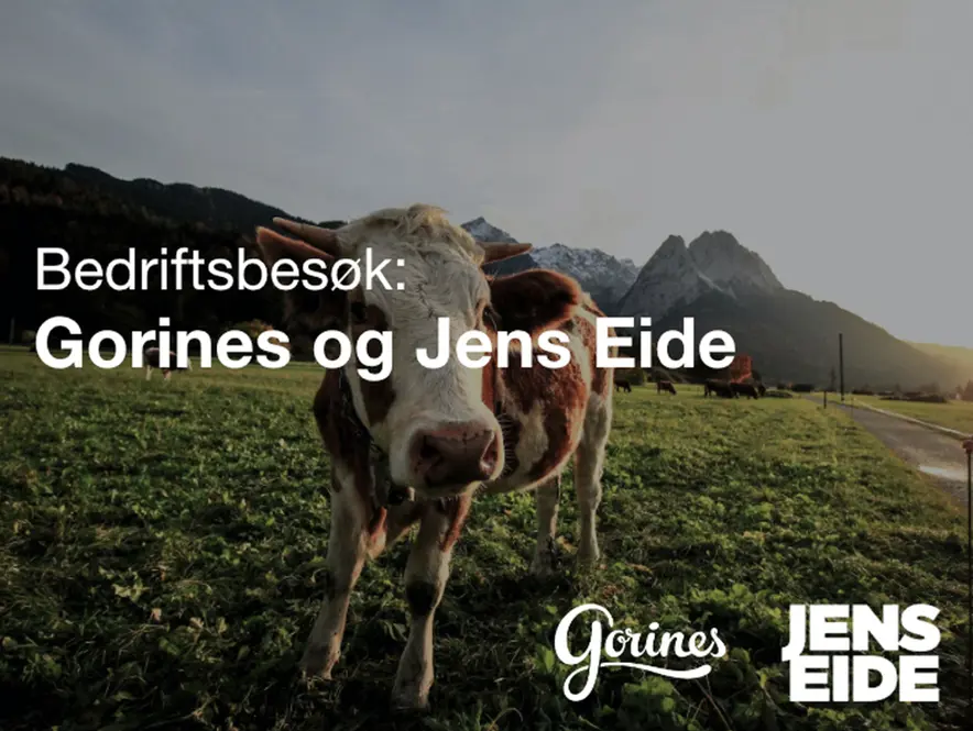 Bærekraftsnettverket inviterer: Bedriftsbesøk hos Gorines og Jens Eide