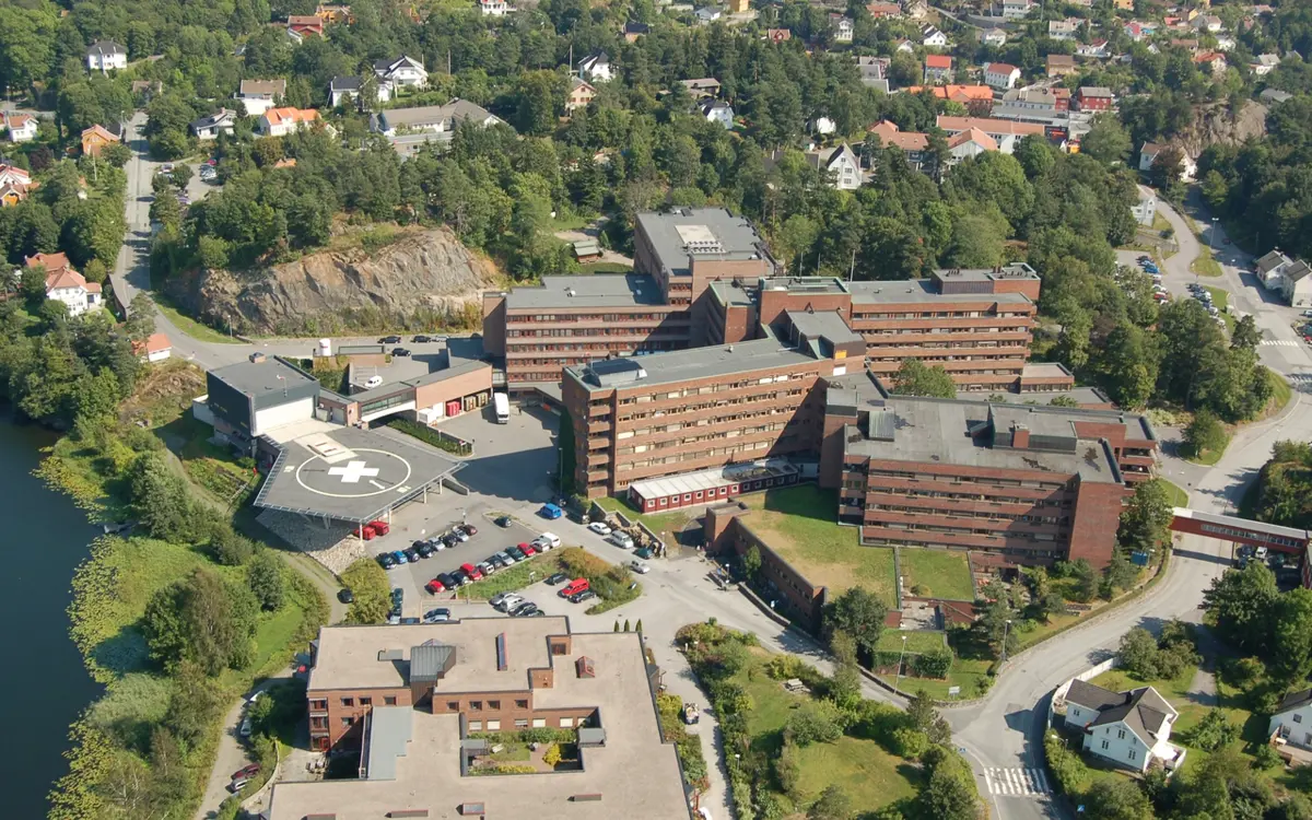 Studiesenter skal etableres ved Sørlandet sykehus Arendal. Foto: SSA