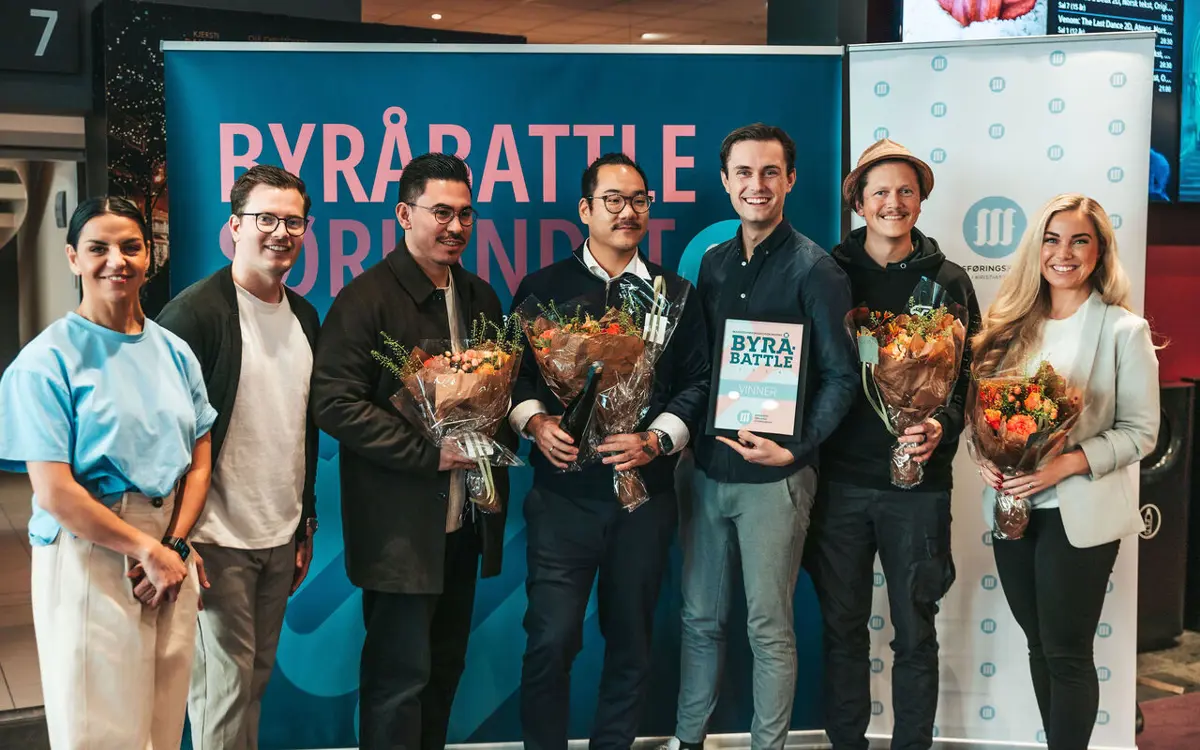 Byråene som deltok: South Coast Creative, Nosleeptillbrooklyn, Fabel Media, Falk Media og Marketing & Comms. (Foto: MFF)