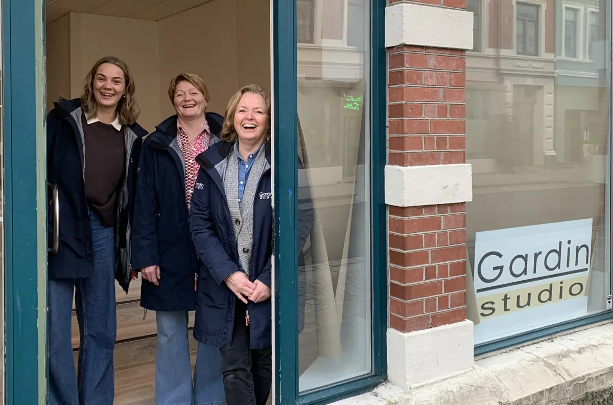 De ansatte ved Gardin Studio gleder seg til å flytte inn i nye lokaler.