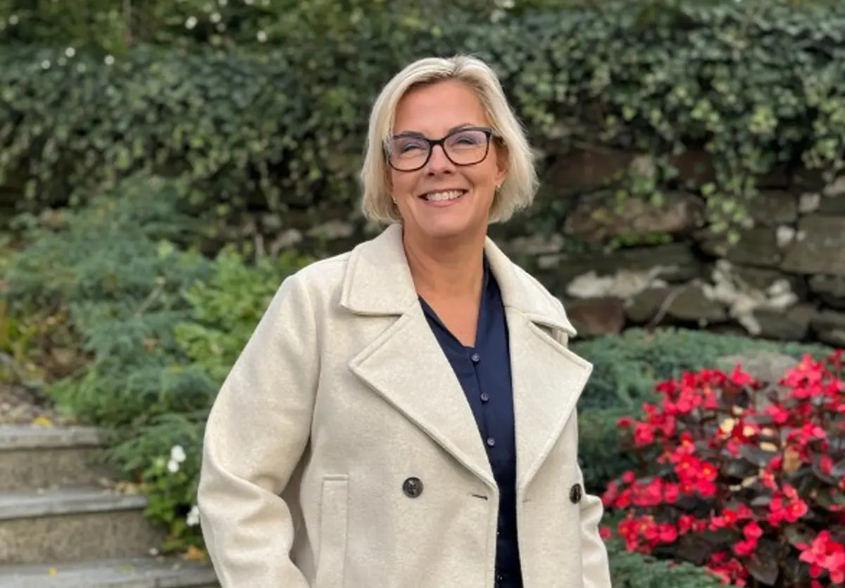 Administrerende banksjef Anne-Grethe Knudsen i Lillesands Sparebank. (Foto: Lillesand Sparebank)