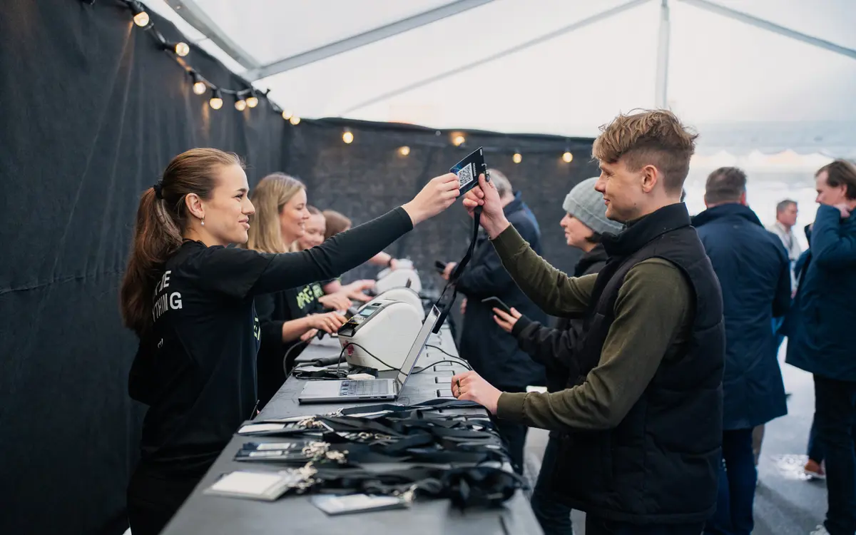 Folk fra hele landet strømmet til energikonferansen Slush'D Energy i Buen kulturhus i Mandal. (Foto: South Coast Creative)