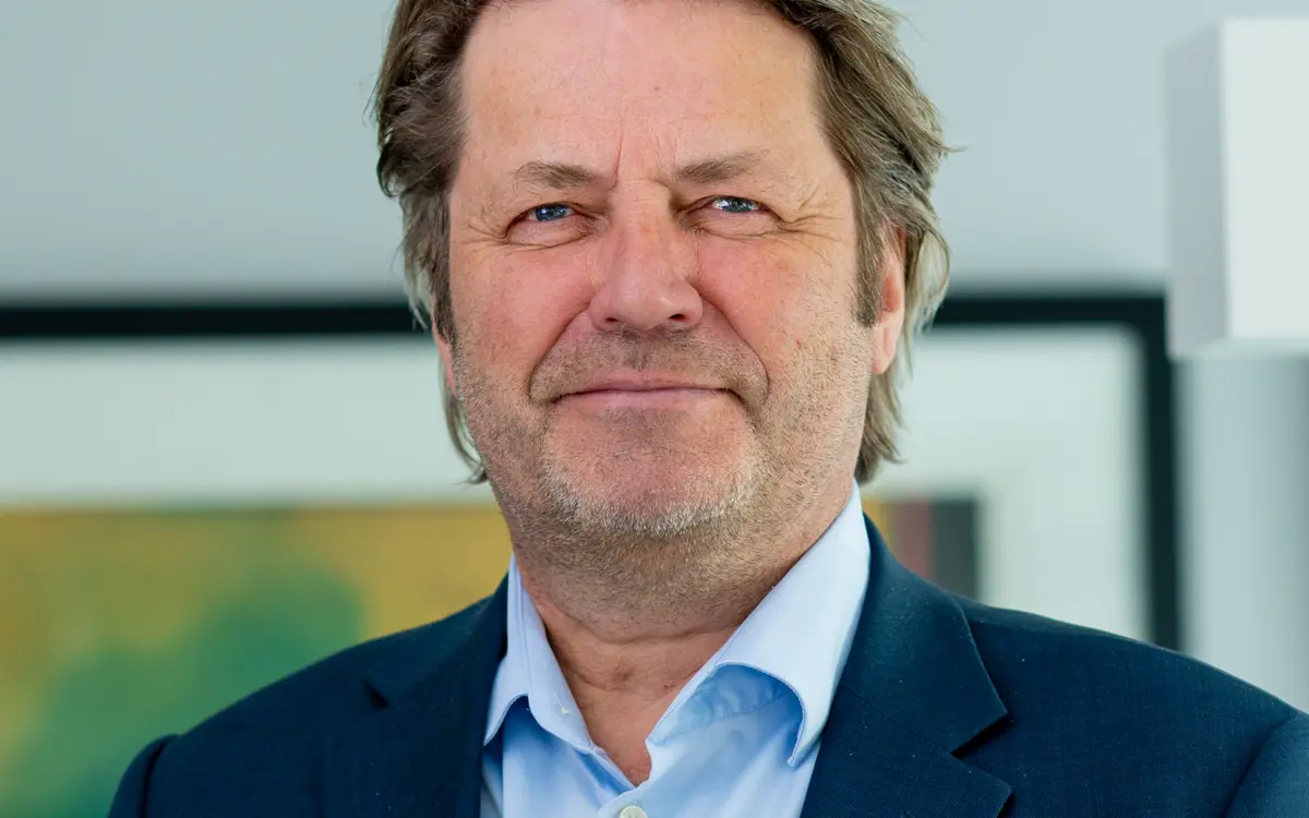 Gunnar P. Thomassen, ny konserndirektør for bedriftsmarkedet i Sparebanken Norge i sør.