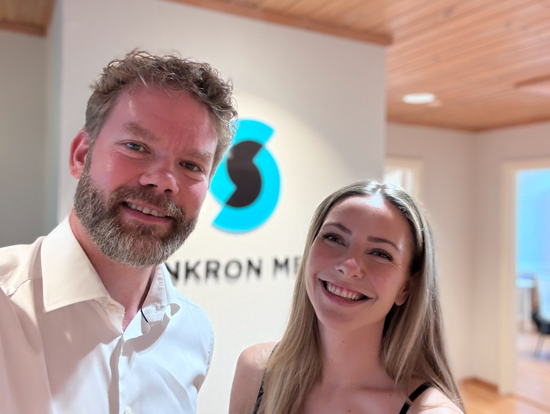 Blir daglig leder og medeier i Synkron Media