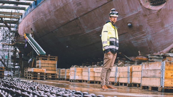 Her kan de reparere Titanic