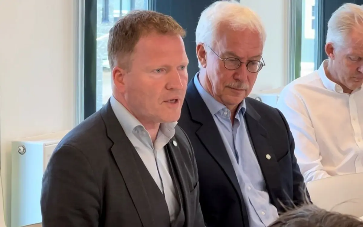 Næringsforeningen inviterte til dialog mellom kommunalminister Sigbjørn Gjelsvik og næringslivet i Søgne, juni 2022. Statsråden gav tydelige signaler om at næringslivet ville bli lyttet til.