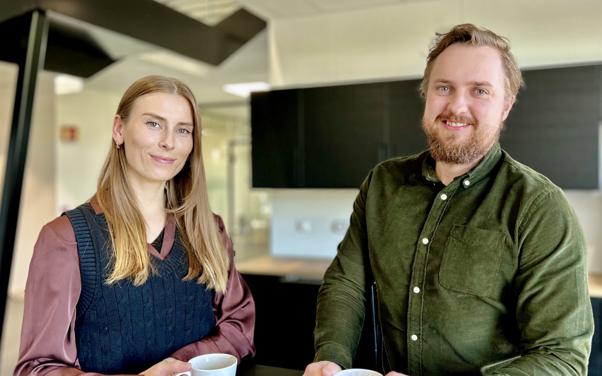 Christine Wiig Abrahamsen og Marius Suvatne