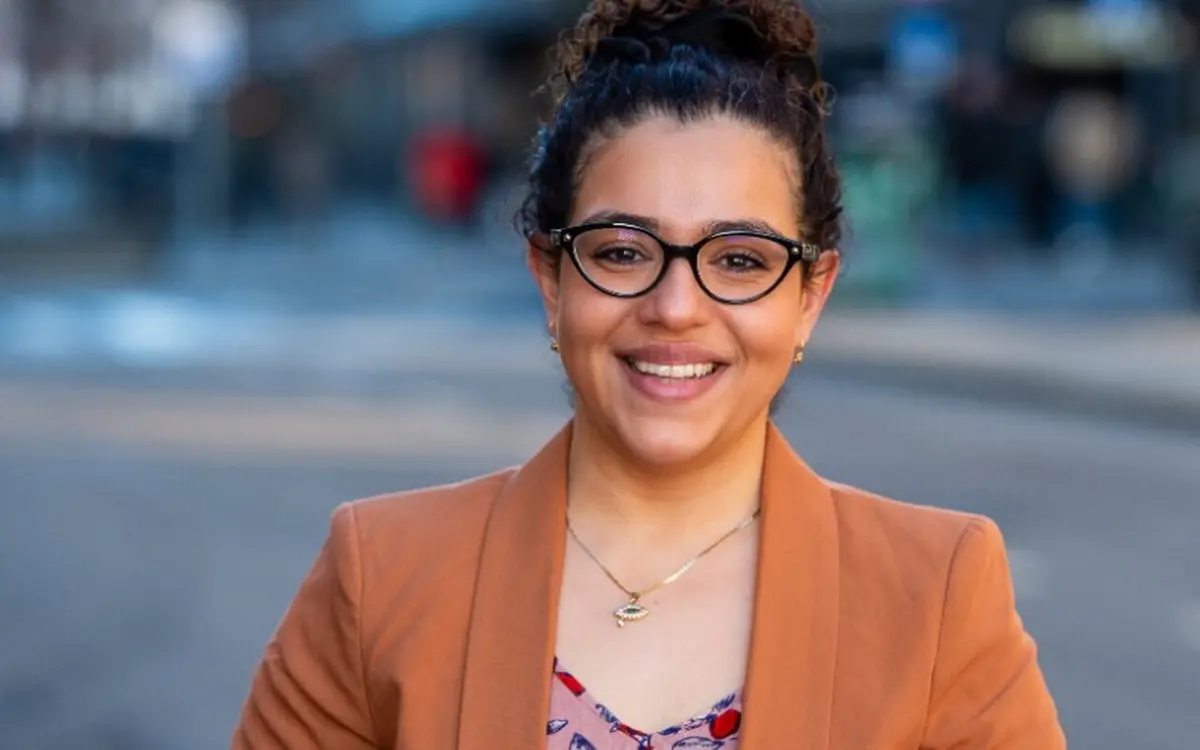 Leyan Salih deltar for tiden i WiBs mentor- og lederutviklingsprogram. 