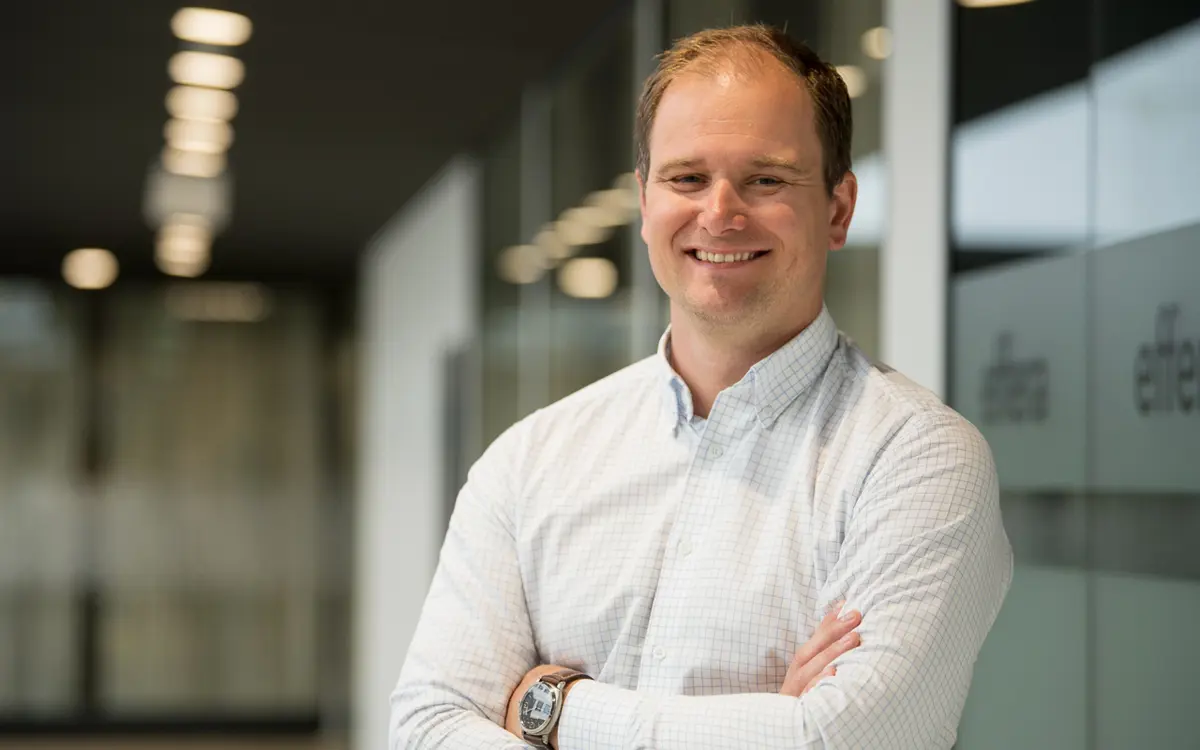 Magnus Grønningsæter Aglen er ny administrerende direktør i Effera. (Foto: Ivan Mæland)