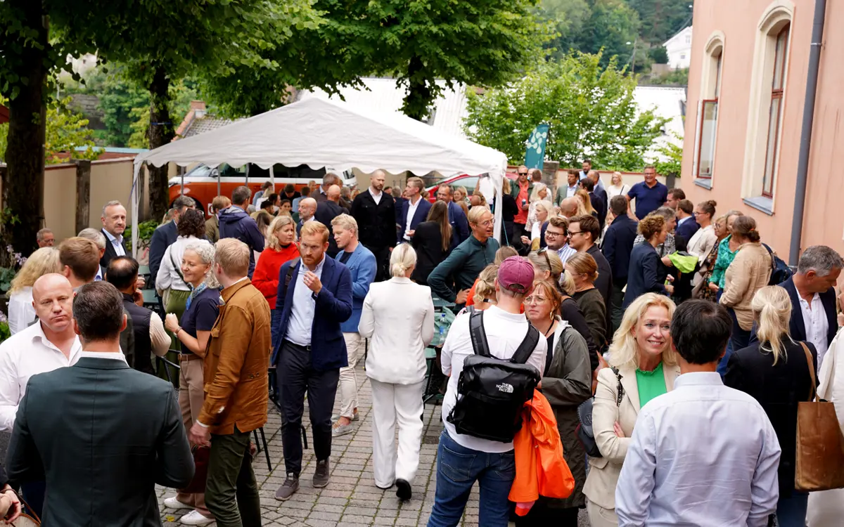 Agdersamlingen på Munkehaugen ble et sosialt høydepunkt for mange på Arendalsuka. Foto: Håkon Repstad.
