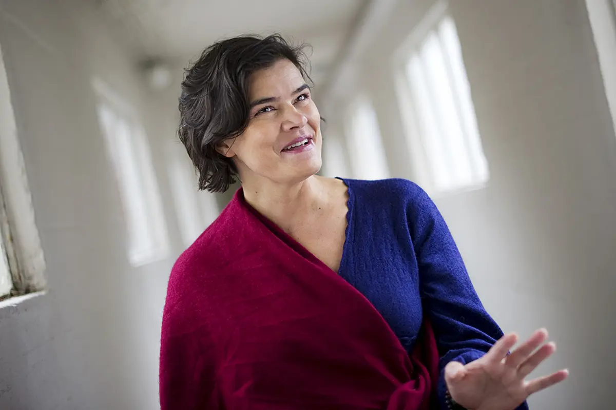 Sonia Loinsworth fra Barnas Musikkteater har skrevet bok.  Foto: Lasse Berre.