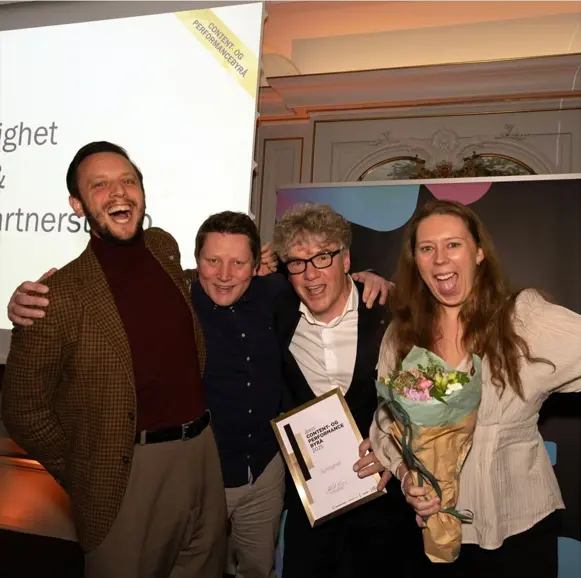 Kåret til Årets byrå for andre gang på rad