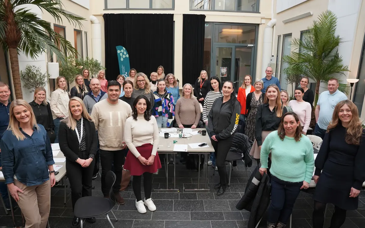 Godt over 40 deltakere var til stede på kurset. Tilstede var representanter fra Kristiansand kommune, NAV, Universitetet i Agder og flere aktører fra næringslivet.