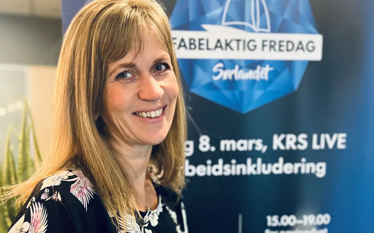 Anita Næss Evensen er prosjektleder for Fabelaktig Fredag. Her fra fjorårets prisutdeling. 