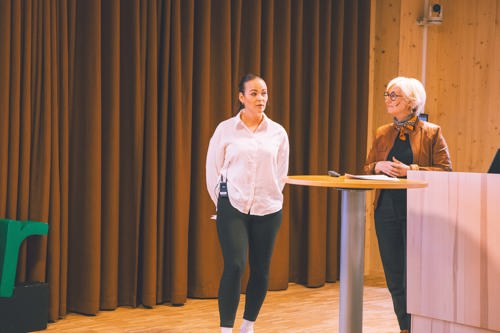 Tone Severinsen, FS Mur og Kirsti Damsgaard, Nav Kristiansand. Foto: Helena Frustøl Andås