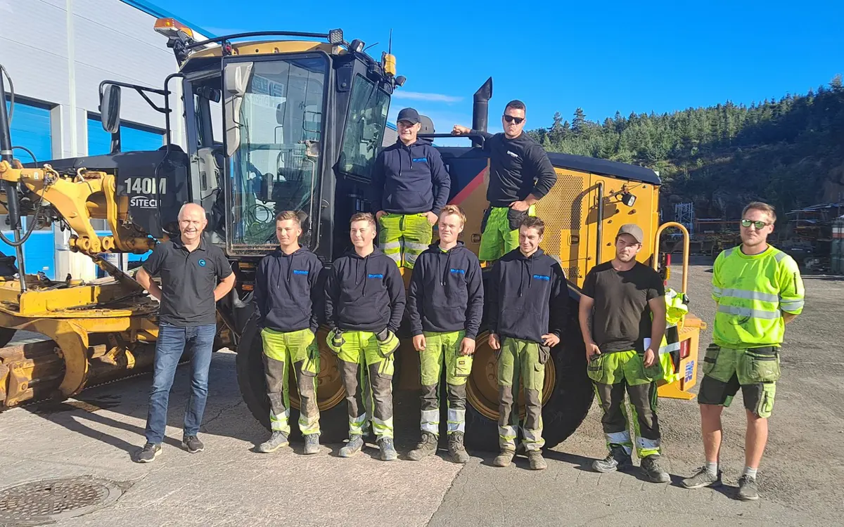 Lillesandsbedriften tar inn rekordmange lærlinger. Foto: Heldal Entreprenør AS