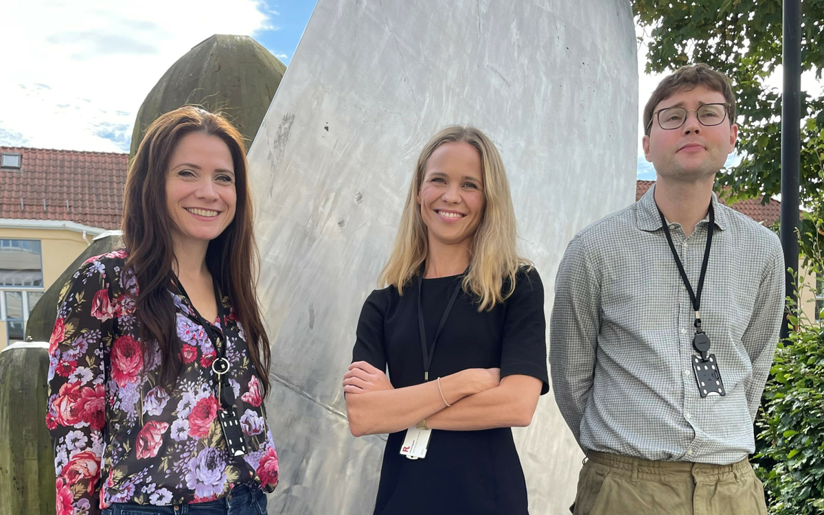 Fv: Tone Nedrejord, Idunn Skaranger Kristiansen, Tor Even Langeid