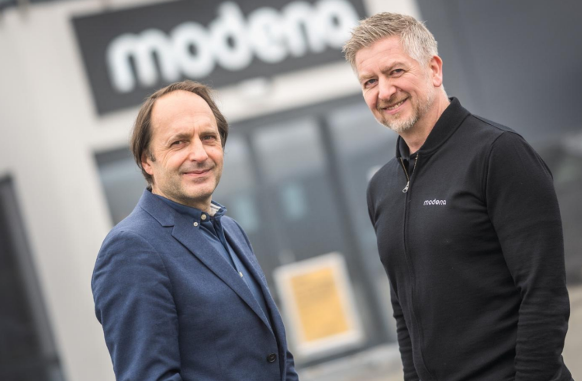 Fra venstre: Bernhard Spidsø og Tommy Ivesdal (Foto: John Mossige)