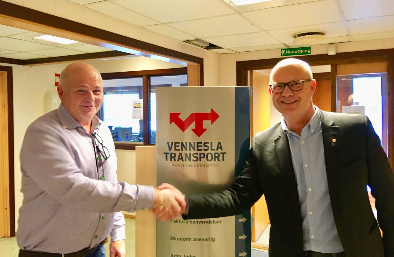 Vennesla Transport får Fair Transport-sertifisering