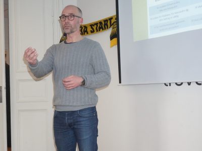 Starts nye trener Steinar Pedersen.