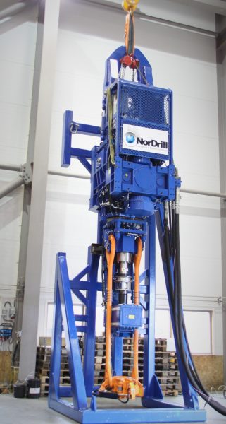 NorDrill 250 tonn hydraulisk Top Drive, som primært roterer og håndterer borestrengen i brønnen. Selskapet leverer også Top Driver opp til 500 tonn